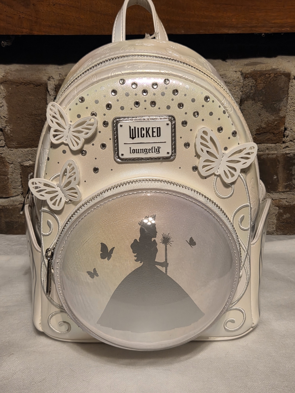STUNNING Iridescent Wicked Glinda Bubble Loungefly